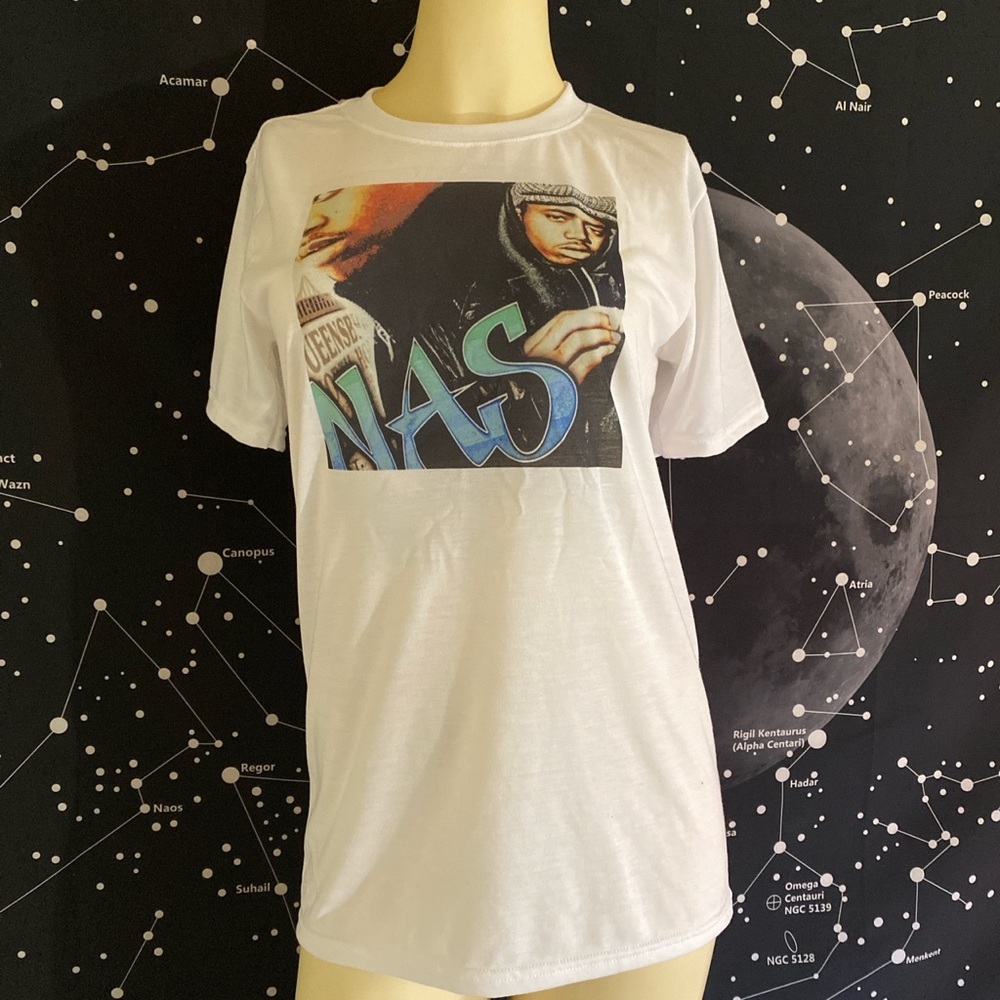 NAS graphic tee. 🌍